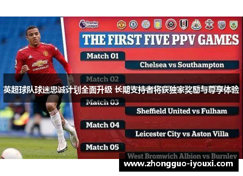 英超球队球迷忠诚计划全面升级 长期支持者将获独家奖励与尊享体验